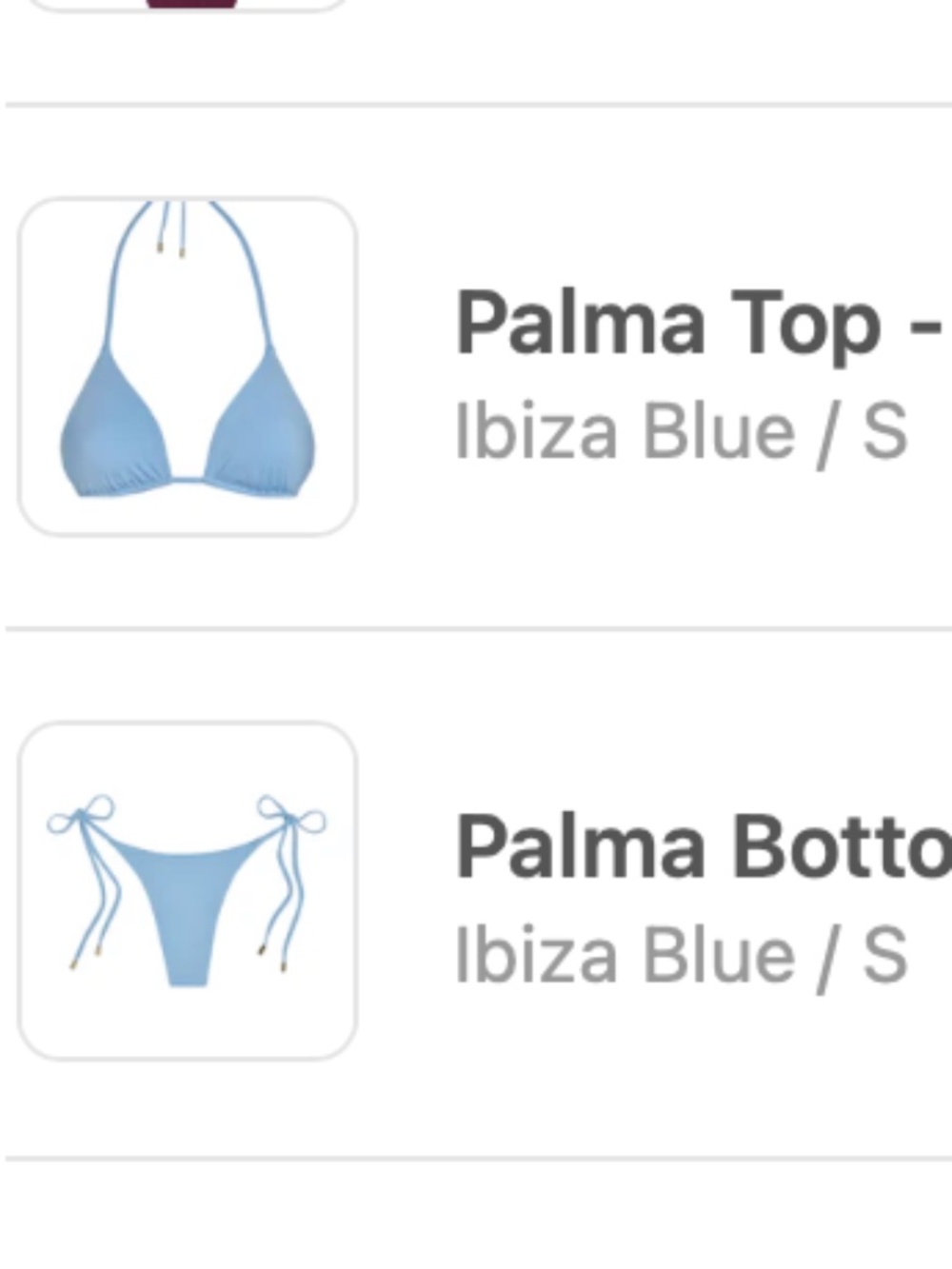 Monday Swimwear set - Ibiza Blue